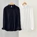Men's Clothing Dark Striped All Match Top And Bottom Suit_viptrois.com