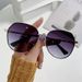 Metal Sunvisors for Women's Advanced Sense INS Polarized Fashion UV Resistant Sunglasses 8111_viptrois.com