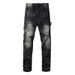 Men's Clothing High Street Multi Pocket Men's Jeans Lumberjack Men's Straight Jeans Men's Distressed Retro Overalls 1328_viptrois.com
