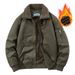 Autumn And Winter New Men's Military Style Thickened Men's Jacket Loose Large Size Casual Men's Clothing Fleece Thickened_viptrois.com
