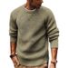 Men's Heavy Knit Cardigan – Retro Chunky Sweater, Loose Fit & Warm Winter Pullover (S-XXXL)_viptrois.com