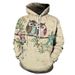 2024 Men's Casual Children's Sweatshirt 3D Printed Hoodie Animal Owl_viptrois.com