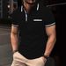 Men's Clothing Short Sleeved Printing Leisure Outdoor Sports Breathable Pocket Shirt_viptrois.com