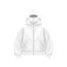 Unisex Y2K Hoodie With Double Hood & Fleece Lining - Trendy Oversized Streetwear For Men & Women (White, Gray, Black, Red)_viptrois.com
