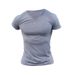 Men's Clothing Men's Solid Color V Neck T Shirt Quick Drying Breathable Sweat Wicking Casual Short Sleeve Top Plus Size_viptrois.com