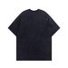 Men's Clothing Washed Old Hip Hop Fun Trend Cartoon Letter Print Loose T Shirt_viptrois.com
