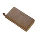 Men's Bags Card Holder High End Business Men's Long Card Holder Clutch Genuine Leather Anti Theft Large Capacity Two In One Wallet_viptrois.com