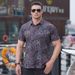 Men's Clothing Plus Size Printed Stretch Shirt Summer Fat Guy Thin Short Sleeved Shirt Loose Casual Trend_viptrois.com