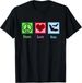 T-shirtt-shirtcute Bat 2026 - Peace Love Bats For Halloween Gift_viptrois.com
