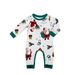Christmas Santa Snowman crutch Christmas family suit printed homewear pajamas_viptrois.com