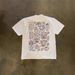 Heavyweight Pure Cotton Oversized T-Shirt Short Sleeved Y2K Illustrated Art Print Loose Fit For Couples And Men_viptrois.com