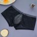 Pulse New Semi-Transparent Sexy Men's Erotic Cross-Border Hot-Selling Boxer Briefs, European Size_viptrois.com