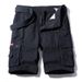 Men's Clothing Work Shorts Men Summer New Style Washed Solid Color Multi Pocket Casual Pants Pure Cotton Six Point Sports Men's Pants_viptrois.com