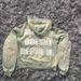 New 9OESH Printed Sweater Short Hoodie 2025 New Hot-selling Versatile Zipper Cardigan Jacket_viptrois.com