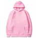 Spring And Autumn Men's Classic Blank Edition Solid Color Fleece Jacket Teen Trendy Hoodie Men_viptrois.com