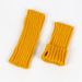 Unisex Warm wool gloves Fingerless gloves Knitted cuffs Wool gloves with false sleeves straight gloves Warm gloves_viptrois.com