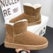 Men's Winter Snow Boots With Fleece Lining - High Top Waterproof Slip-Resistant Shoes For Outdoor Cold Weather_viptrois.com