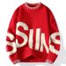Knitted Sweater For Autumn And Winter Warmth, Arctic Fleece Sweater, Versatile Sweater_viptrois.com