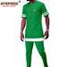 Men's clothing African ethnic solid color cotton men's casual jacket + pants_viptrois.com