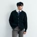 Monochrome Man- Autumn Wintr Nw Knittd Swatr Cardigan Jackt For Mn, Warm And Matur British Styl Businss Forign Trad_viptrois.com