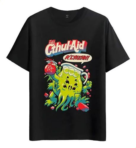 2026 Tshirt Muscle Freaks Cthulhu Aid Estilo Lovecraftian Horror_viptrois.com