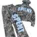Men's 3D Printed Hooded Sweatshirt Dark Gothic Punk Style Y2K Trendy Cross-Border Wholesale Set_viptrois.com
