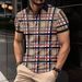 Summer New Men's Digital Print Short Sleeve Hot-Selling Polo Shirt Casual_viptrois.com