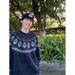 Nordic Style Fair Island Red Sweater Men's Winter Lazy Style High-end Christmas Wear Soft Waxy Crew Neck Knitted Sweater_viptrois.com