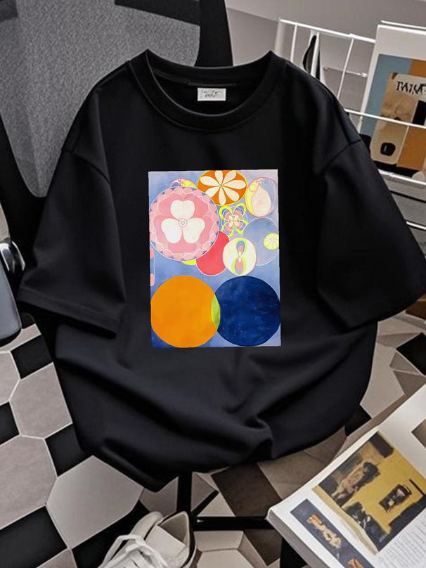 The Ten Largest, No. 2, Hilma Af Klint Painting, Unisex T-Shirt, Art T-Shirt, Gift For Her, Gift For Him, Art Lover Gift Casual Breathable_viptrois.com