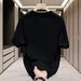 Men's Clothing 2025 Summer New Heavyweight Cotton Short Sleeved T Shirt Men's Loose Trendy And Handsome High End Half Sleeved Tops Men's Clothing_viptrois.com