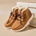 New snow boots men plus fleece thickened large size couple cotton boots warm cotton shoes_viptrois.com