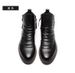 European Warm Series Spring And Autumn Martin Double Side Zipper Non-Slip Tassel Leather Boots Large Size Trendy Men's Shoes_viptrois.com