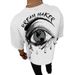 Artistic Abstract Earth Eye 3D Printed Men's Summer High Street Fashion Loose Mesh Breathable Short Sleeve Round Neck_viptrois.com