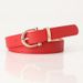 Cool Style Women's Korean Fashion Student Jeans Decoration Thin Clothing Matching Belt For Women_viptrois.com