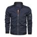 Spring And Autumn Men's Jacket Korean Version Of The Trend Loose Fat Autumn And Winter Casual Baseball Jacket Men_viptrois.com