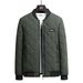 Men's Down New Plaid Winter Thin Cotton Fat Plus Size, Chubby Jacket, Men's_viptrois.com