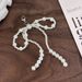 Single DIY Handmade Beaded Bow Lobster Buckle Shoe Buckle Fashionable All Match Shoe Decoration Shoelace Buckle Women_viptrois.com