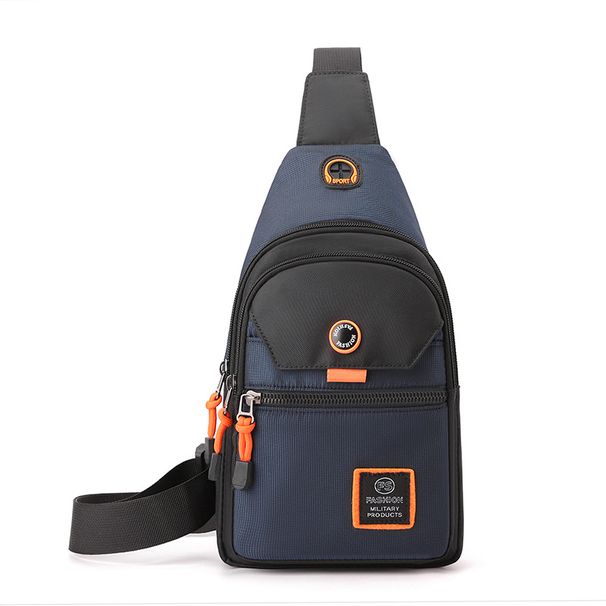Men's Chest Bags Waist Bags Large-capacity Chest Bag Men's Messenger Bag Casual Oxford Waterproof Shoulder Bag Chest Out Bag_viptrois.com