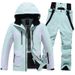 Premium Ski Suit Set – 10K Waterproof & Windproof Snow Gear (Breathable Polyester, Thermal Cotton Lining, Adjustable Fit For Men & Women)_viptrois.com