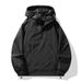 European Size Tooling Hooded Jacket Men's Loose Large Size Half Zipper Casual Jacket Men's Spring And Autumn Models_viptrois.com