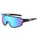 Men's Sun Glasses One Piece Lenses Colorful Cycling Sunglasses_viptrois.com
