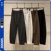 Men's Fleece-Lined Banana Pants - Designer Relaxed Fit, Straight Leg Casual Trousers With Drawstring Waist (M-3xl)_viptrois.com