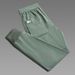 Men's Clothing Corduroy Pants With Fleece Lining - Relaxed Fit, Slim Cuff, Casual & Stylish For Cold Weather (Green, Black, Brown, Fleece-Lined)_viptrois.com