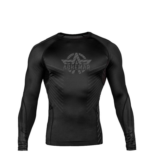 Men's Clothing Boxing tights fighting long-sleeved comprehensive fitness sports Sanda clothing running training fighting Muay Thai tops customization_viptrois.com