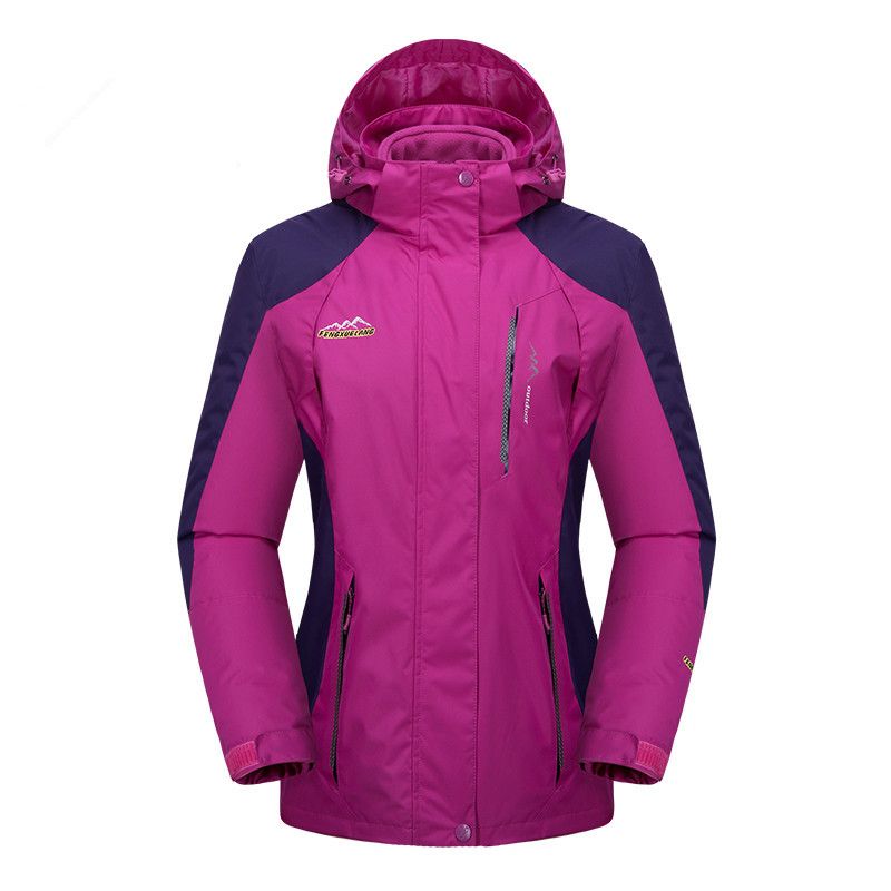 Men's Clothing jacket three-in-one two-piece outdoor sports plus size team mountaineering suit_viptrois.com