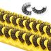 Lash extension set 10 pairs of Eyelashes Natural thick eyelashes simulate chemical fiber eyelashes_viptrois.com