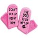 Non-hair off coral velvet cake socks Animal series foot soles letter dot glue floor socks_viptrois.com