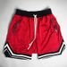 New men's beach sports leisure with inner mesh, pentagonal pants, large shorts, fashionable swimming and surfing shorts_viptrois.com