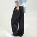 Men's Clothing Cleanfit Men's Straight Leg Jeans Color Block Embroidered Back Pockets Retro Loose Fit Casual Long Pants Spring Style_viptrois.com