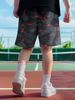 Unbeatable Quality Unbeatable Quality Beach Vacation Sports Basketball Versatile With Geometric Fragments Men's Casual Flower Shorts_viptrois.com